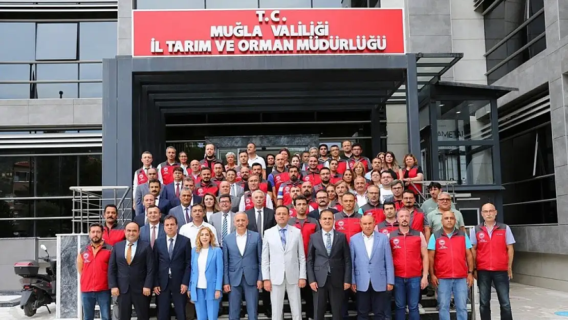 TARIM VE ORMAN BAKAN YARDIMCISI EBUBEKİR GİZLİGİDER MUĞLA'DA