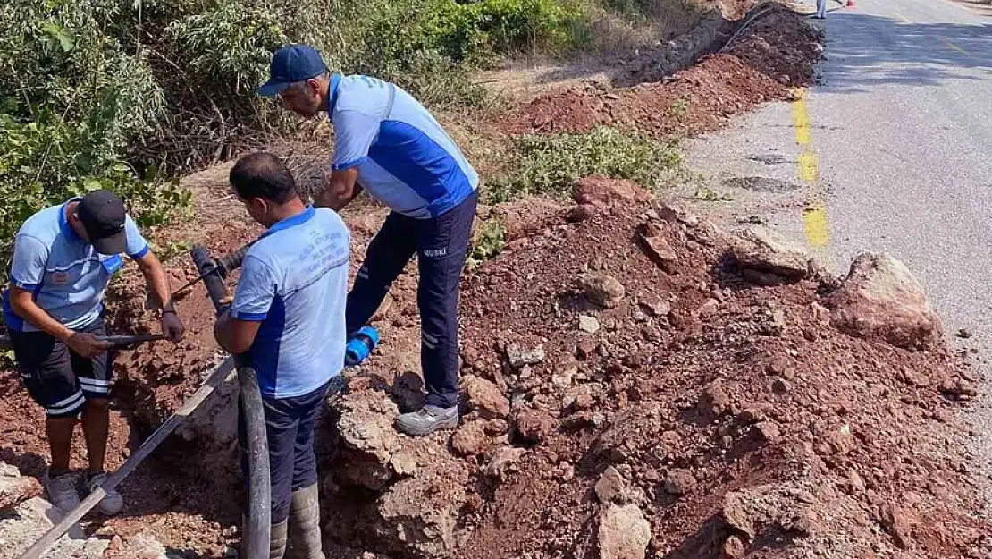 GÖKBEN MAHALLESİNİN İÇME SUYU HATLARI DEĞİŞTİ