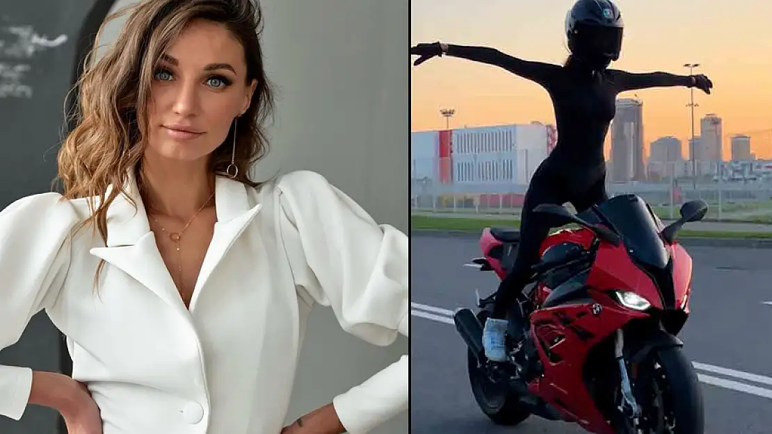 MOTOSİKLET TIRIN ALTINA GİRDİ RUS MOTO VLOGGER TATYANA OZOLİNA CAN VERDİ