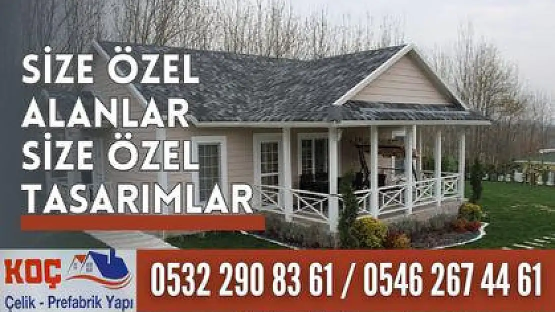 MUĞLA'DA ÇELİK VE PREFABRİK YAPI ADRESİNİZ- KOÇ PREFABRİK