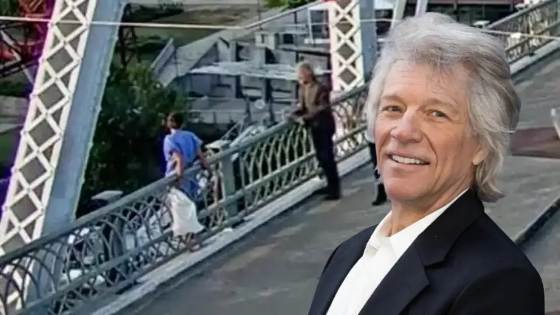 KÖPRÜDEN ATLAMAK İSTEYEN KADININ HAYATINI BON JOVI KURTARDI