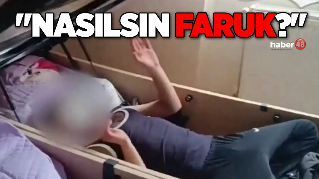 30 YIL HAPİS CEZASIYLA ARANIYORDU, GİZLENDİĞİ YER POLİSE 'NASILSIN FARUK?' DEDİRTTİ