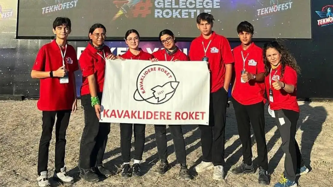 KAVAKLIDERE ROKET TAKIMI TEKNOFEST 2024'TE MUĞLA'NIN GURURU OLDU