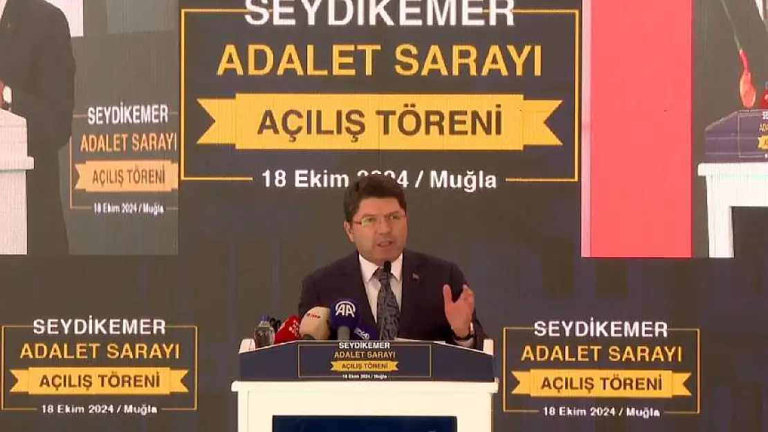 Adalet Bakanı Tunç Seydikemer'de! Muğla'daki orman yangınlarına ilişkin açıklama