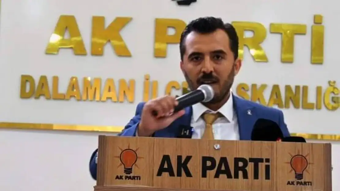 Ak Parti Dalaman İlçe Başkanlığına Uğur Akın Şahin atandı