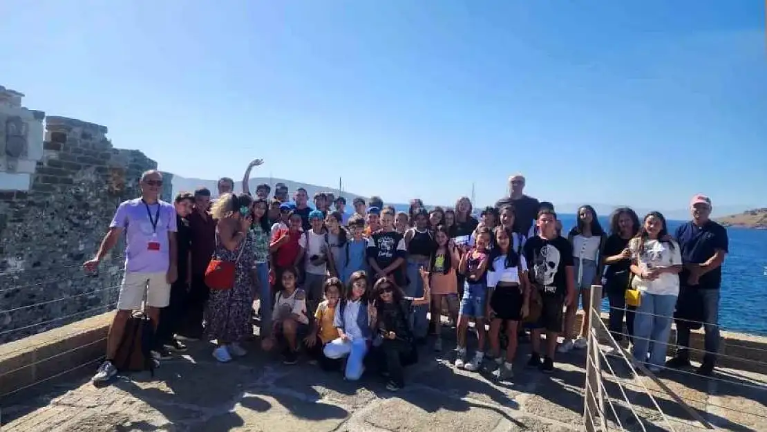 Köyceğizli öğrenciler, Bodrum ve Yatağan'ı keşif gezisine çıktı