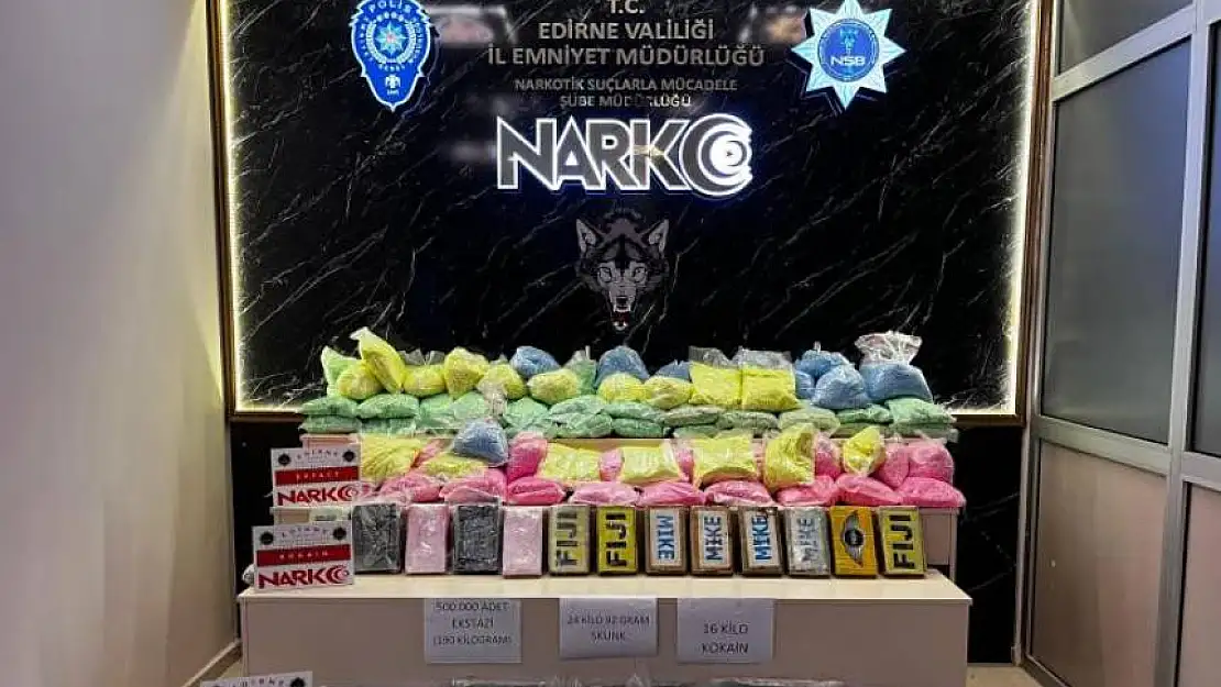 Tır dorsesinde 230 kilo uyuşturucu ele geçirildi