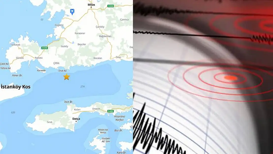 15 Kasım 2024 Cuma Muğla'da deprem mi oldu, nerede?