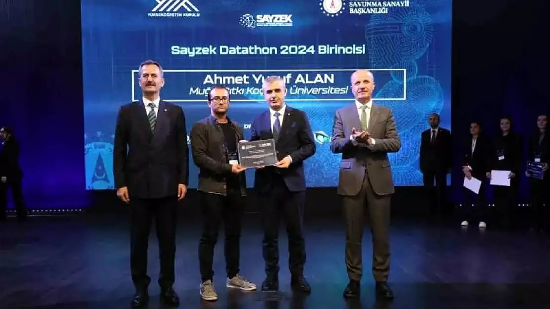 MSKÜ öğrencisi Ahmet Alan, Datathon 2024'te Türkiye birincisi oldu