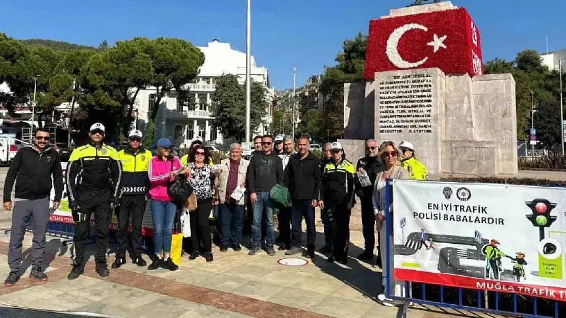 Muğla'da En İyi Trafik Polisi Babalardır Projesi