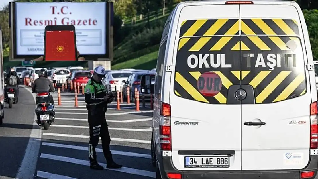 Okul servis araçları yönetmeliğinde değişiklik Resmi Gazete'de