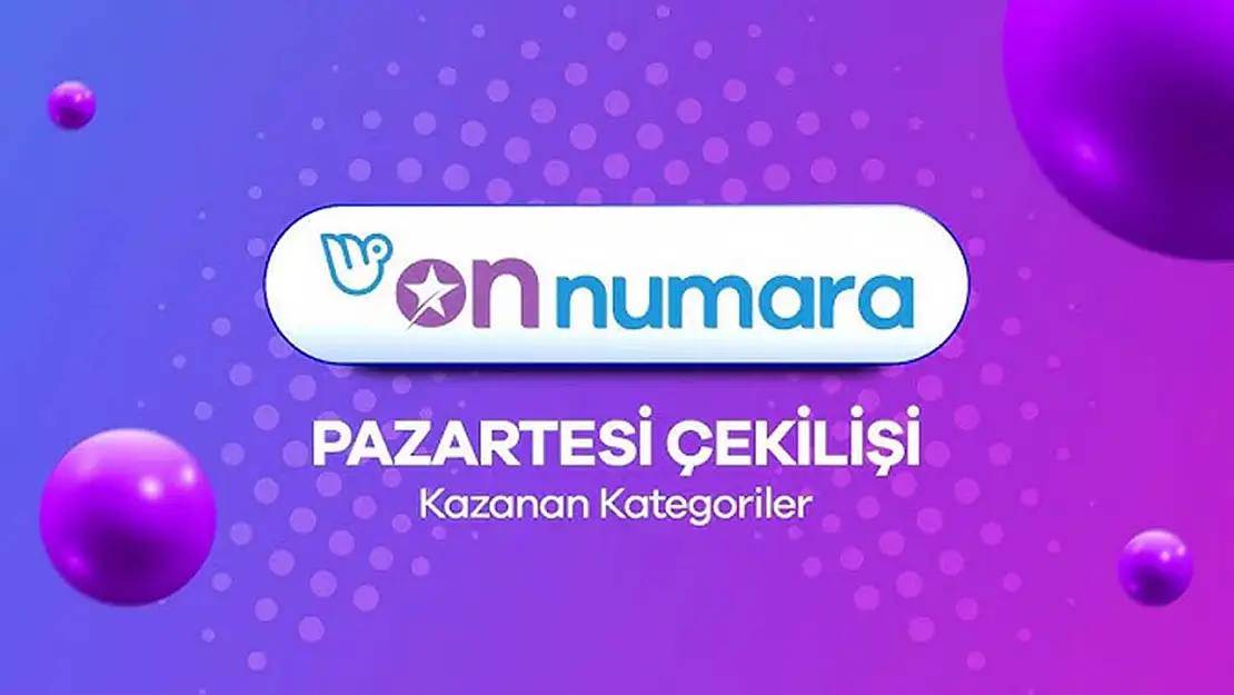 On Numara sonuçları! 18 Kasım Milli Piyango On Numara kazanan numaralar