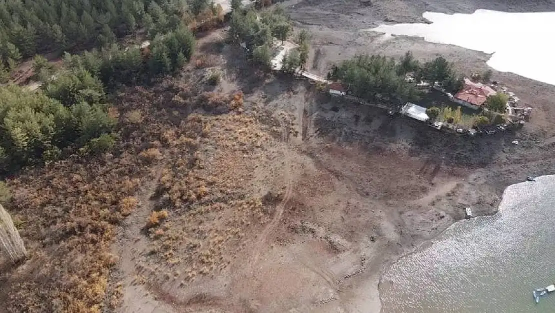 Ula Göleti'nde kuraklık alarmı! Su seviyesi düşüyor