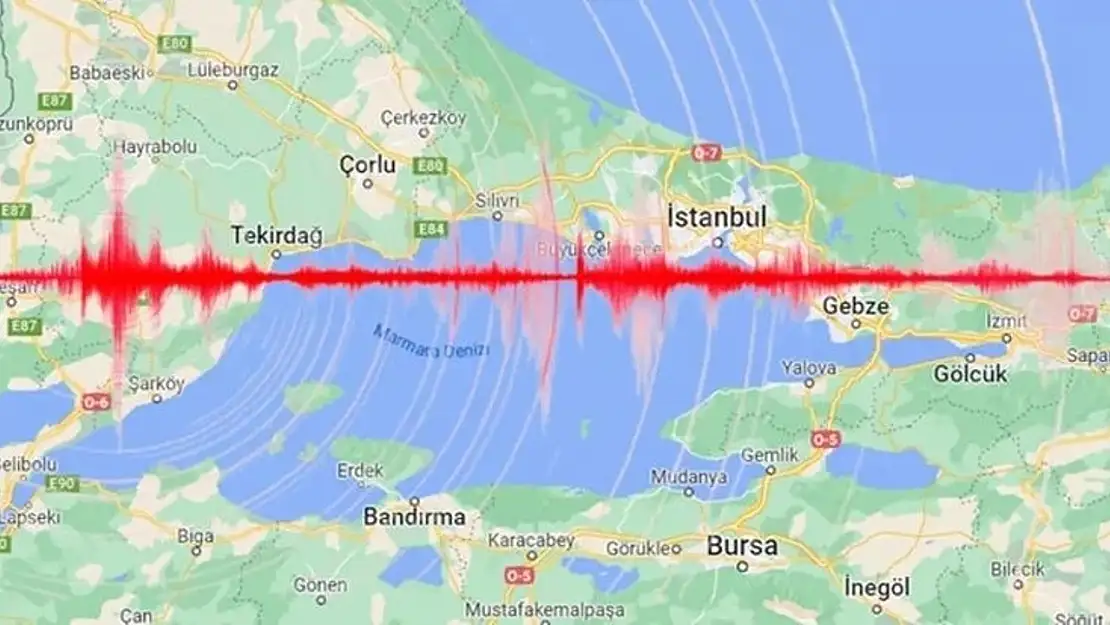 Marmara Denizi'nde korkutan deprem!