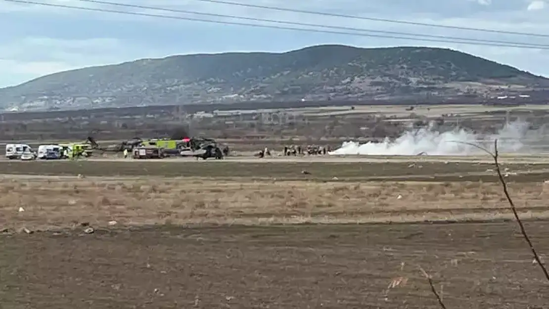 Isparta'da askeri helikopter kazası: 6 şehit!