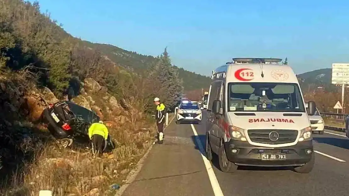 Menteşe'de trafik kazası: 1 yaralı