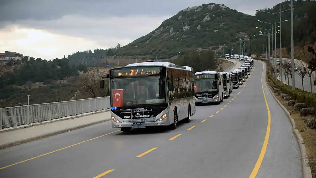 Muğla Büyükşehir Belediyesi araç filosu büyüdü