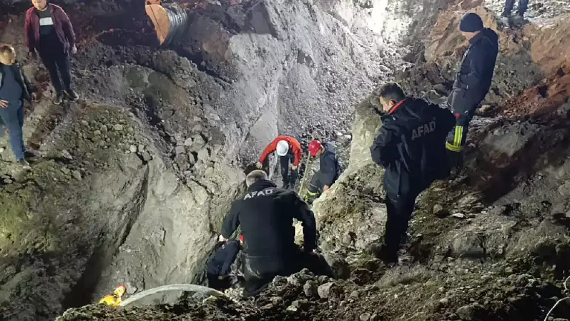 Amasya'da su kuyusu açmak isteyen 2 kişi göçük altına kaldı: Acı haber geldi!