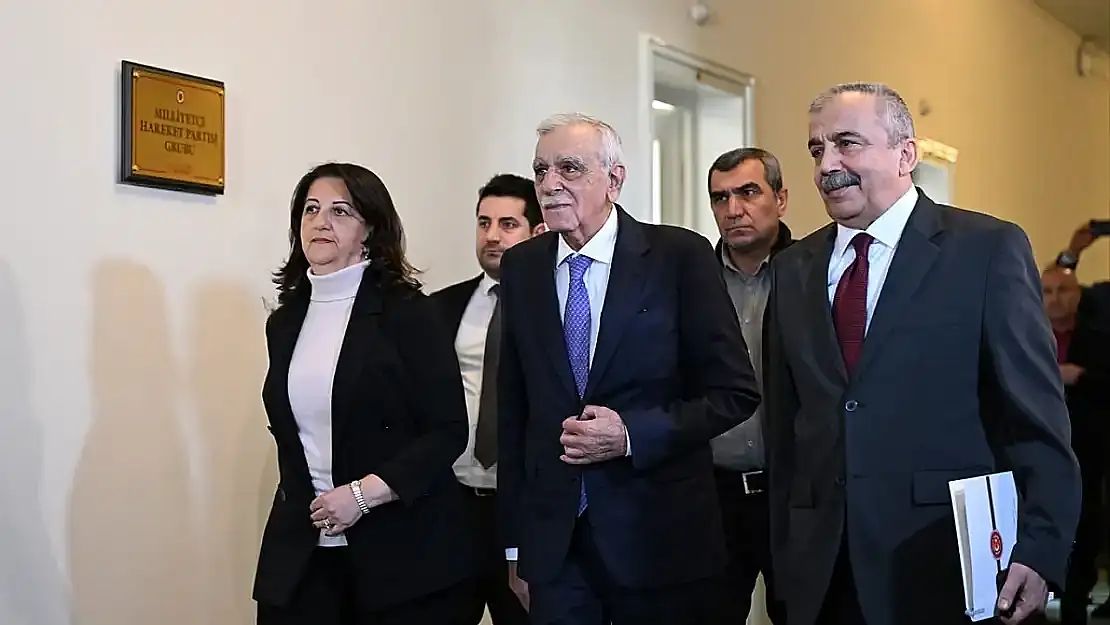 Takvim açıklandı: DEM Parti pazartesi günü AK Parti'yi ziyaret edecek