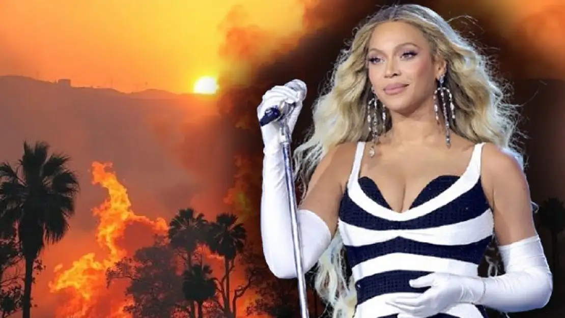 Beyonce'den Los Angeles yangınlarından etkilenenlere rekor bağış!