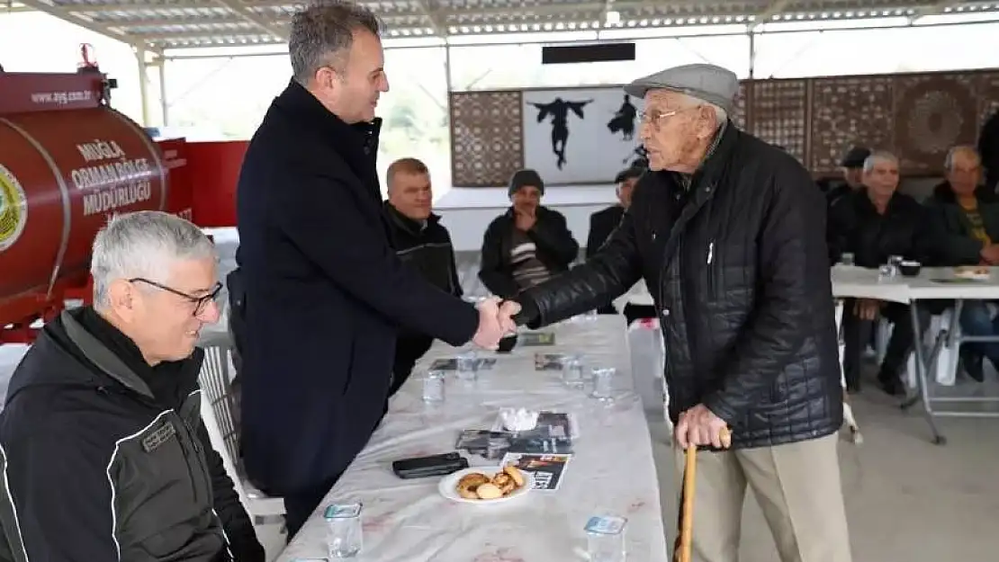 Muğla'daki orman köylerinde yangınlara karşı bilgilendirme çalışmaları