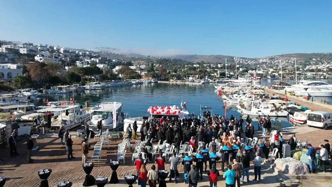 Reis 48, Bodrum'da törenle denize indirildi