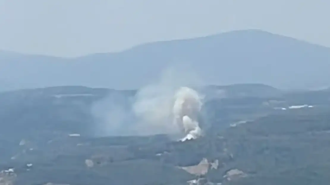 Yatağan'da çıkan orman yangınına ekipler müdahale ediyorlar