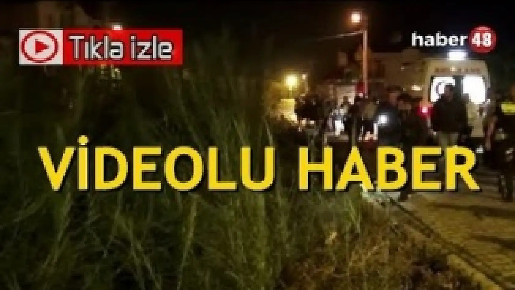 FETHİYE'DE OTOMOBİL KANALA DEVRİLDİ!