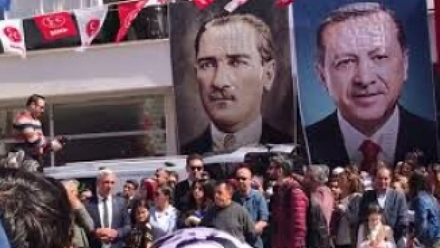 AK Parti Dalaman Belediye Başkan Adayı Muhammet Karakuş Miting Havasında Seçim Bürosu Açılışı