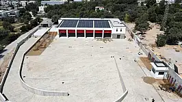 Bodrum itfaiye binasının yapımı tamamalan