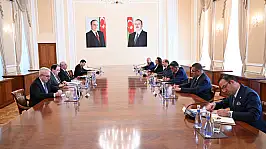 KKTC Cumhurbaşkanı Tatar ile Azerbaycan Başbakanı Asadov bir araya geldi