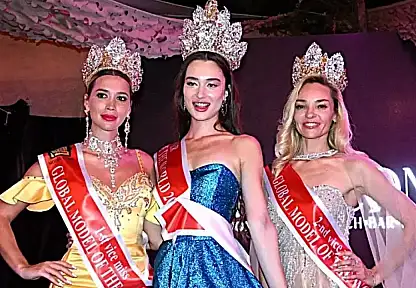 Bodrum'da uluslararası güzellik yarışması düzenlendi