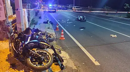 Bodrum'da kaza: Motosikletler çarpıştı, 2 kişi hayatını kaybetti