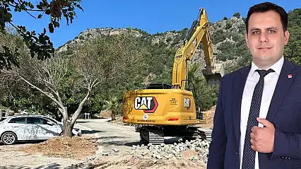 CHP'li Dalaman Belediye Başkanı Sezer Durmuş kendi yaptığını kendi yıktı! Sarsala'da hem doğa hem de milletin parası heba oldu