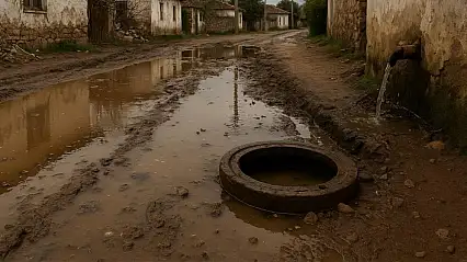 Muğla'da alt yapı sorunu! Mahalle lağım kokusun mahkum