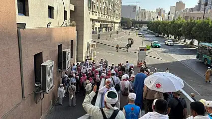 Muğlalı hacılar kutsal topraklardan döndü