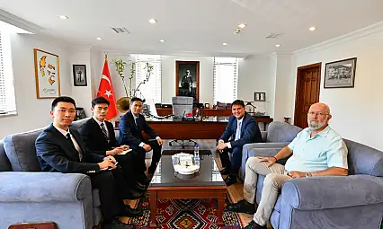Çinli diplomatlar Fethiye'de