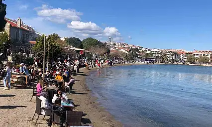 Datça'da festival yoğunluğu sahillere yansıdı