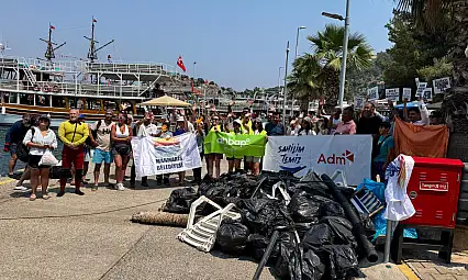 Marmaris'te çevre seferberliği sürüyor