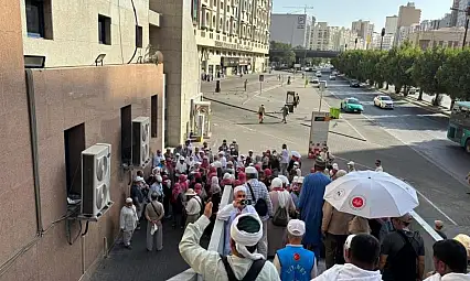 Muğlalı hacılar kutsal topraklardan döndü