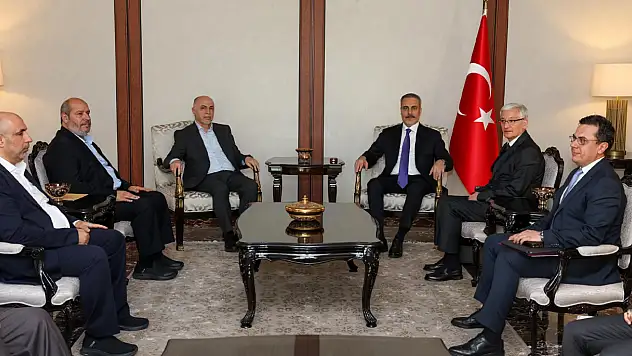 Bakan Fidan, Hamas heyeti ile Ankara'da bir araya geldi