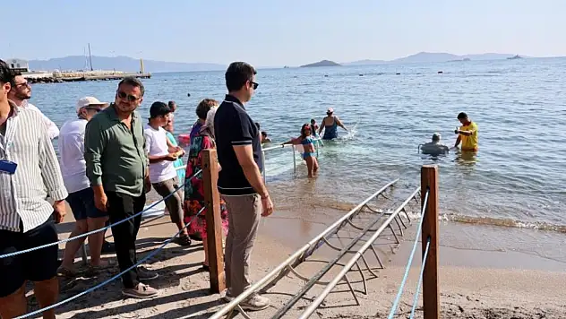 Bodrum Belediyesi Engelsiz Plaj projesini hayata geçirdi