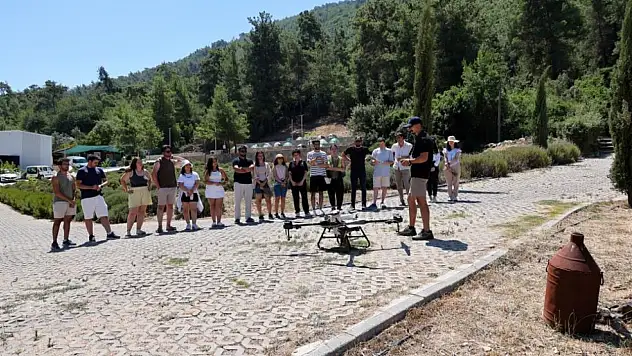 Bodrum'da gençlik ve tarım kampı tamamlandı