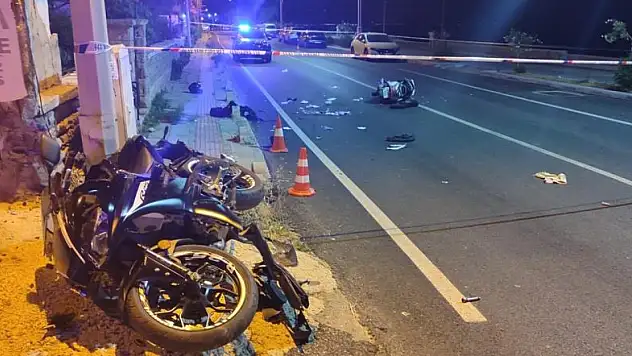 Bodrum'da kaza: Motosikletler çarpıştı, 2 kişi hayatını kaybetti