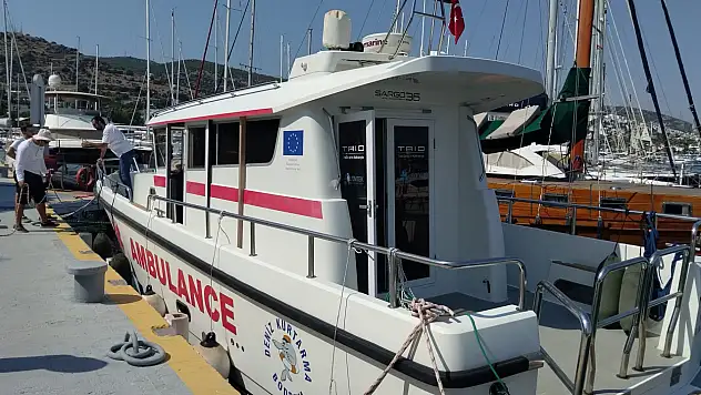 Bodrum'da korkutan olay! Yaralanan personel tahliye edildi