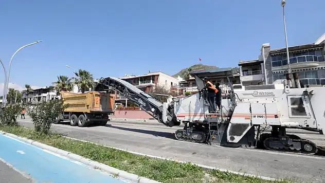 Bodrum Turgutreis'te 34 Milyon TL'lik yol yenileme çalışması