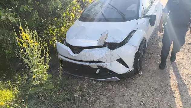 Bodrumda araç takla attı, sürücüsü kaçtı!