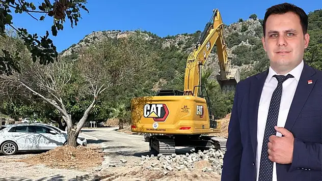 CHP'li Dalaman Belediye Başkanı Sezer Durmuş kendi yaptığını kendi yıktı! Sarsala'da hem doğa hem de milletin parası heba oldu