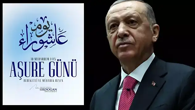 Cumhurbaşkanı Erdoğan'dan Aşure Günü mesajı