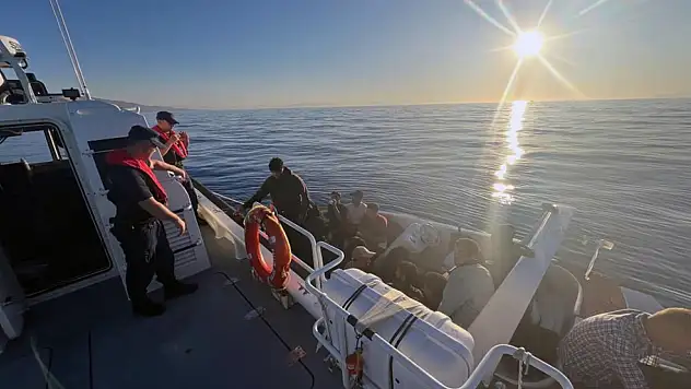 Datça açıklarında göçmen kurtarma operasyonu!
